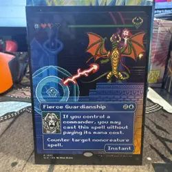 MTG Fierce Guardianship (1823) *Non-Foil* Secret Lair: Extra Life 2024 MT/NM - Image 1