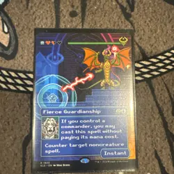 MTG Fierce Guardianship (1823) *Non-Foil* Secret Lair: Extra Life 2024 MT/NM - Image 2