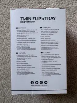 Ultimate Guard Twin Flip'n'Tray 160+ Xenoskin Red Deck Box [Pokemon MTG OP] - Image 3