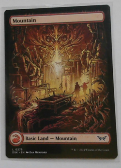 Mountain (0275) - Full Art Duskmourn: House of Horror Regular - Image 1