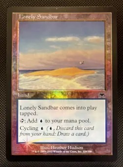 LONELY SANDBAR FOIL ONS MTG ONSLAUGHT - Image 1
