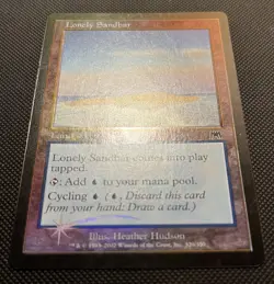 LONELY SANDBAR FOIL ONS MTG ONSLAUGHT - Image 2