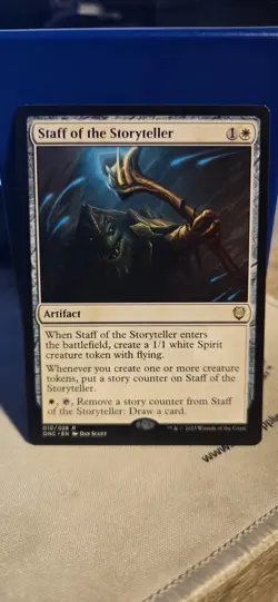 Staff of the Storyteller Commander: Phyrexia: All Will Be One Regular - Image 1