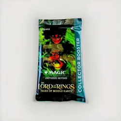 MAGIC THE GATHERING LORD OF THE RINGS COLLECTOR BOOSTER PACK - FACTORY SEALED! - Image 1
