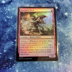 Heartfire Hero (FOIL) x1 - MTG Bloomburrow BLB #138 - Image 1