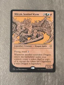 MTG ** Miirym, Sentinel Wyrm ** Showcase ** CLB - Image 1