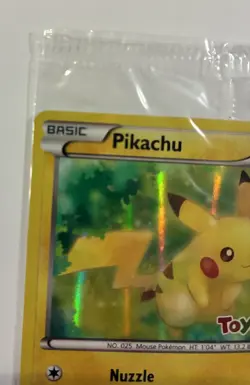 POKEMON TCG Pikachu SEALED Holo Toys R Us Promo 2016 NM+M - Image 5