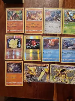Pokemon TCG Lot Lucario, Beautifly, Altaria, Ninetales, Steelix, Machop, Machamp - Image 1