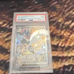 2024 Pokemon English SV Promo Greninja EX 132 Scarlet & Violet Holo PSA 10 - Image 1