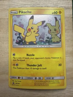 PIKACHU - SM162 Black Star Promo - Holo - Pokemon TCG - Image 1