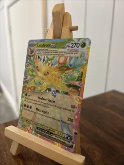 Pokemon TCG Leafeon EX Double Rare Holo Card 006/131 Prismatic Evolutions NM - Image 2