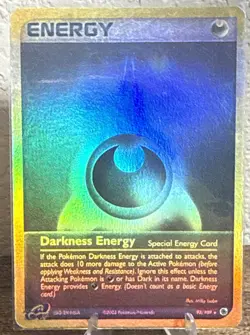 Darkness Energy 93/109 Ruby and Sapphire Reverse Holo Rare Pokemon 2003 English - Image 1