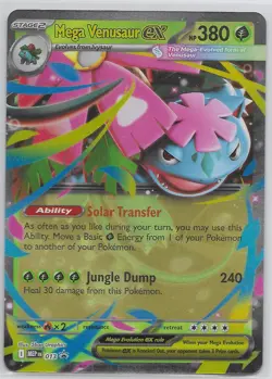 Pokemon TCG Mega Venusaur ex Promo 013 MEP - Image 1