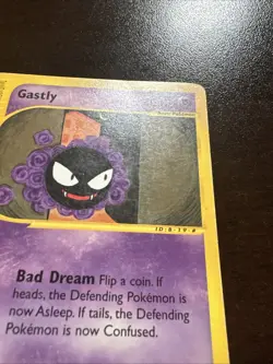 Gastly 109/165 DMG Pokemon TCG Expedition E-series - Image 3