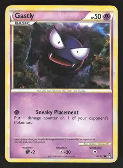 Gastly 63/102 Pokemon TCG Triumphant LP - Image 1