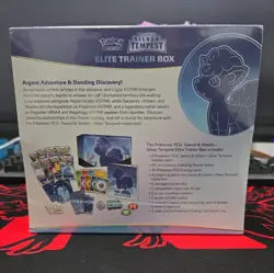 Pokemon TCG: Sword & Shield SILVER TEMPEST Elite Trainer Box ETB NEW/Sealed - Image 3