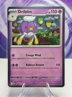 Drifblim 006 Pokemon TCG Mega Evolution Cosmos Black Star Promo NM - Image 1