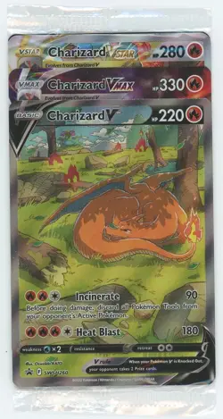 Charizard UPC Promo Set Sealed | V SWSH260 VSTAR 261 VMAX 262 Pokemon - Image 3