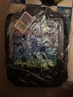 Pokemon Center EUIC 2026 London Exclusive Mega Evolutions BACKPACK NEW SEALED - Image 1