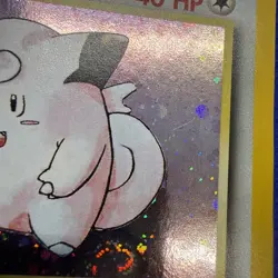 Pokemon TCG Clefairy Base Set 2 6/130 Holo Unlimited Holo Rare - Image 4