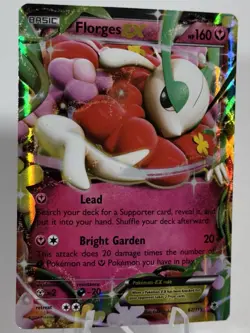 Pokemon TCG Florges EX 67/119 Phantom Forces Holo Ultra Rare EX 2014 [VLP] - Image 2