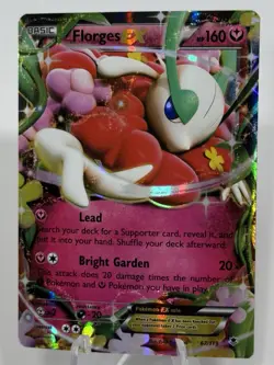 Pokemon TCG Florges EX 67/119 Phantom Forces Holo Ultra Rare EX 2014 [VLP] - Image 3