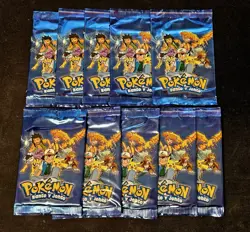 10x Full House Pokemon Sticker Packs PERU - Sealed - 5 stickers PP - US Seller - Image 1