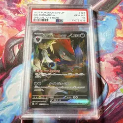 Pokemon N's Zoroark ex SV9 127/100 Special Art Rare PSA 10 Japanese - Image 1