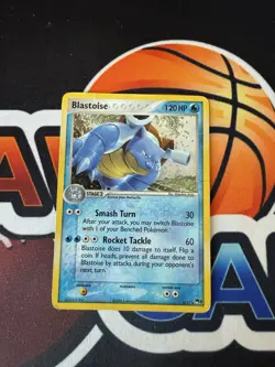 Pokemon POP Series 3 Promo Blastoise 1/17 Holo Rare DMG - Image 1