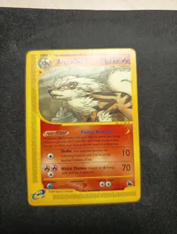 Arcanine 3/144 NON-HOLO Eng Pokemon Skyridge No Charizard - Image 1