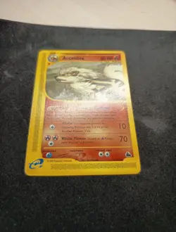 Arcanine 3/144 NON-HOLO Eng Pokemon Skyridge No Charizard - Image 4