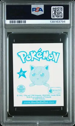 2000 MERLIN POKEMON 2 #101 MEW PSA 10 - Image 2