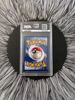 SHADOWLESS BULBASAUR #44 PSA 8-1999 POKEMON-BASE SET - Image 2