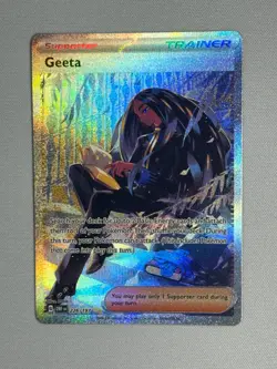 Pokemon TCG SV03: Obsidian Flames Trainer Geeta 226/197 NM/LP - Image 1
