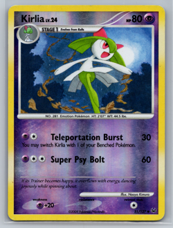 Pokemon Kirlia Reverse Holo 51/127 PL Platinum MP - Image 1