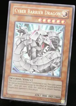 Yu-Gi-Oh! Cyber Barrier Dragon SOI-EN006 Ultimate Rare [NM] UMR | EN 2006 - Image 3