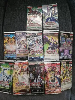 🔥 Yu-Gi-Oh! Booster Pack Joblot – 12 Authentic Packs – Mixed Sets 🔥 read desc - Image 1