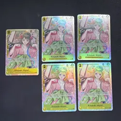 One Piece Card Game TCG Kouzuki Hiyori OP06-106 Super Rare - Image 1