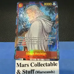 Silvers Rayleigh OP08-118 - One Piece Two Legends SEC Alt Art - Image 1