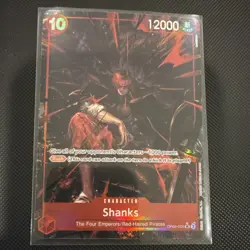 One Piece OP09-004 Shanks Emperors in the New World Alt Art Foil SR NM - Image 1
