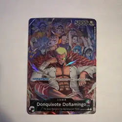 Donquixote Doflamingo One Piece Kingdoms Of Intrigue LEADER OP04-019 ALT ART - Image 1
