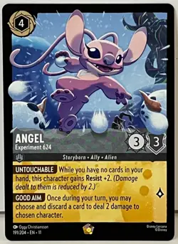 Disney Lorcana - 3X Angel - Experiment 624 - LEGENDARY - Winterspell 🔥 - Image 3
