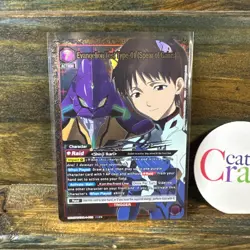 Union Arena Evangelion Type-01 Spear SR* ENGLISH ON HAND Ready to Ship Shinji - Image 1