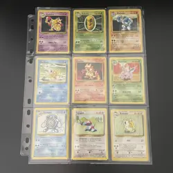 ⭐Complete Pokemon Base Set Common Uncommon Cards 1999⭐Pokemon Base Set starter - Image 3