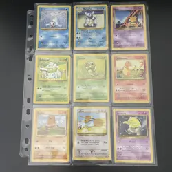 ⭐Complete Pokemon Base Set Common Uncommon Cards 1999⭐Pokemon Base Set starter - Image 5