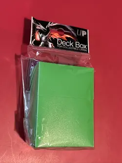 Qty 6 Green Ultra PRO Deck Box Pokemon YuGiOh MTG TCG Fits 80 Sleeved Cards AI - Image 2