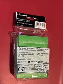 Qty 6 Green Ultra PRO Deck Box Pokemon YuGiOh MTG TCG Fits 80 Sleeved Cards AI - Image 3