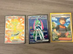 Pokemon TCG Scarlet & Violet Foil Card Lot 7 Cards Gholdengo, Brock’s Training - Image 1