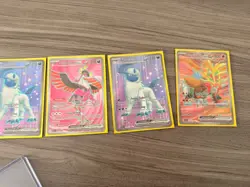 Pokemon TCG Scarlet & Violet Foil Card Lot 7 Cards Gholdengo, Brock’s Training - Image 2