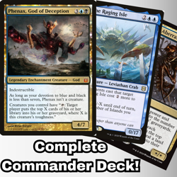 Phenax, God of Deception Commander Deck EDH 100 Magic Cards Custom Deck MTG Mill - Image 1